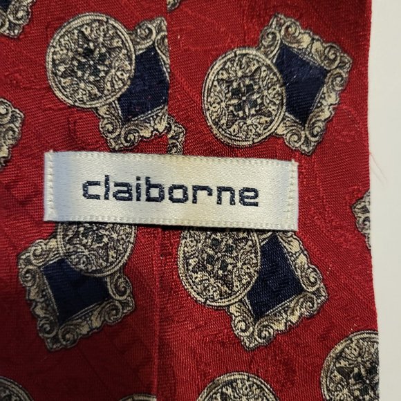 Vintage Men's Tie by Claiborne - Picture 3 of 5
